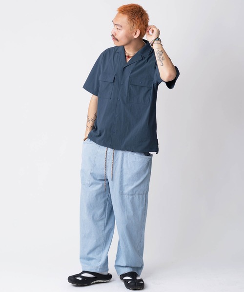 ジムマスター マイクロリップ半袖シャツ 521726