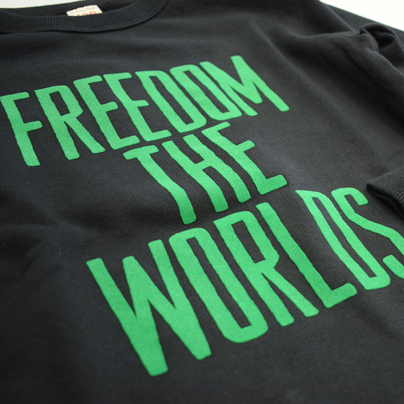 オフィシャルチーム FREEDOM スウェット ブラック