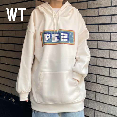 レディース PEZ ペッツ 裏起毛パーカー 4233021