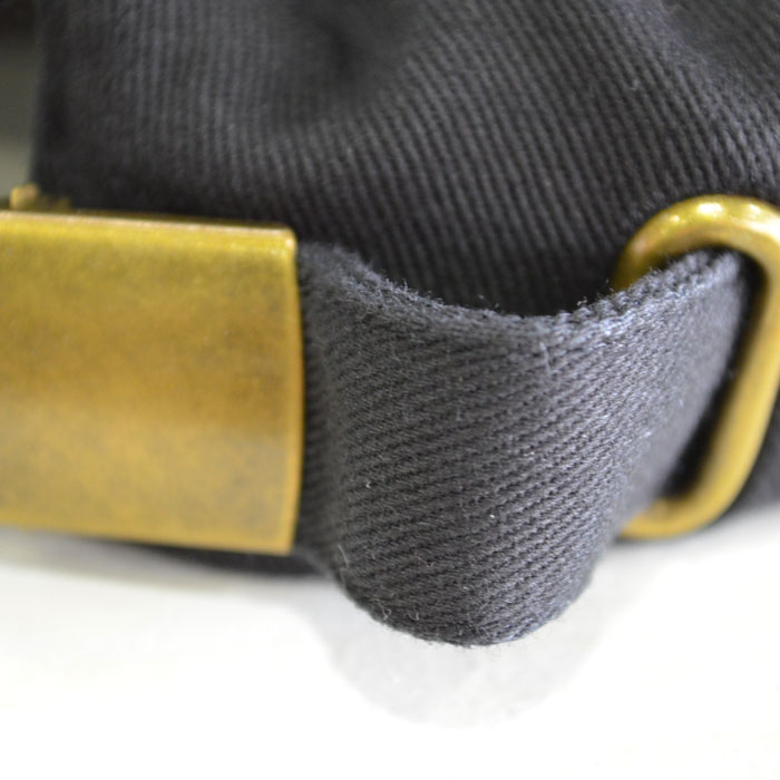 テスティファイ ツイルロゴキャップ ブラック