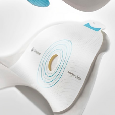 1ピースの装具コロプラスト センシュラミオ1 透明 / 不透明通販