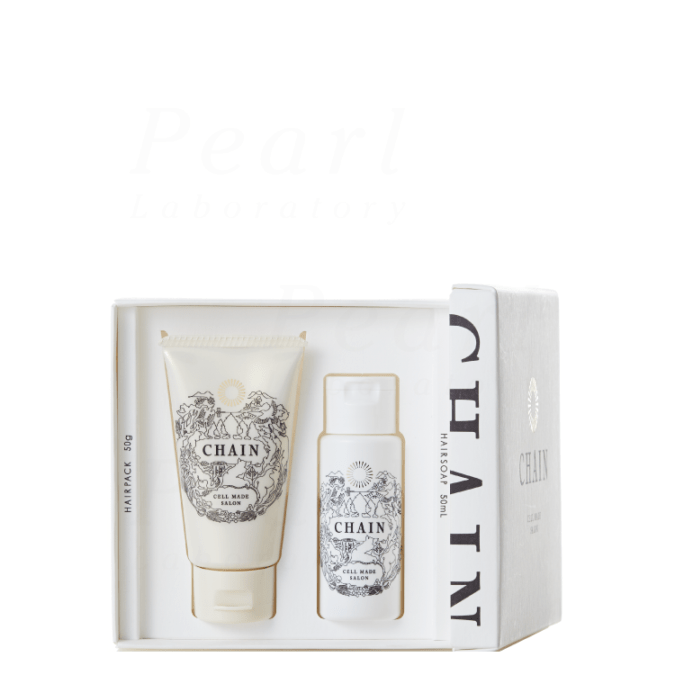 チェインヘアソープ、ヘアパック（セット） アメニティボックス】CHAIN ヘアソープ＆ヘアパック セット | 全ての
