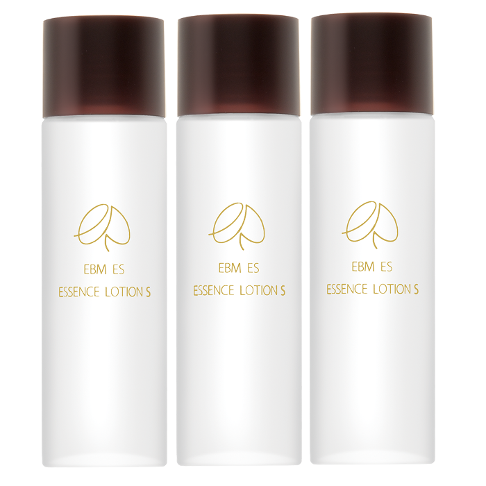 【キャンペーン】EBM ESエッセンスローションS［100mL］3本セット【ESスキンクリームSサンプル3包プレゼント】