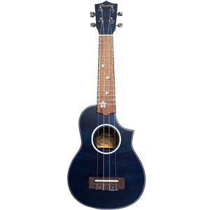 Bamboo Ukulele - Tiger Okume Soprano
