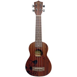 Bamboo Ukulele - Panda Soprano Ukulele