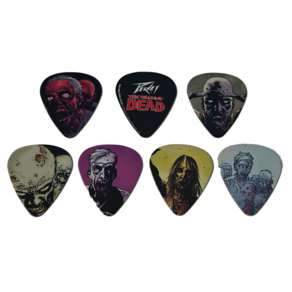 Peavey - ���������󥰥ǥå� ����ӥԥå� 12������ Walking Dead Zombies Pick Pack�ں߸˸¤��