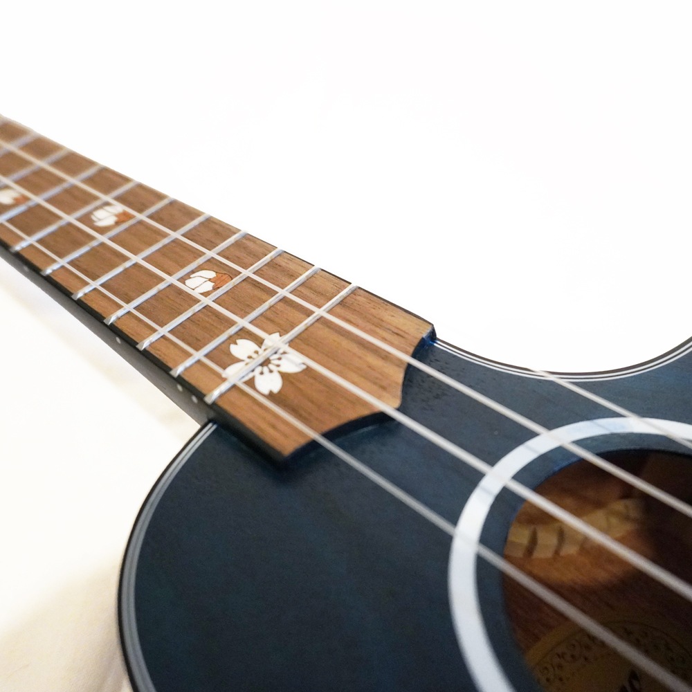 Bamboo Ukulele - Tiger Okume Soprano