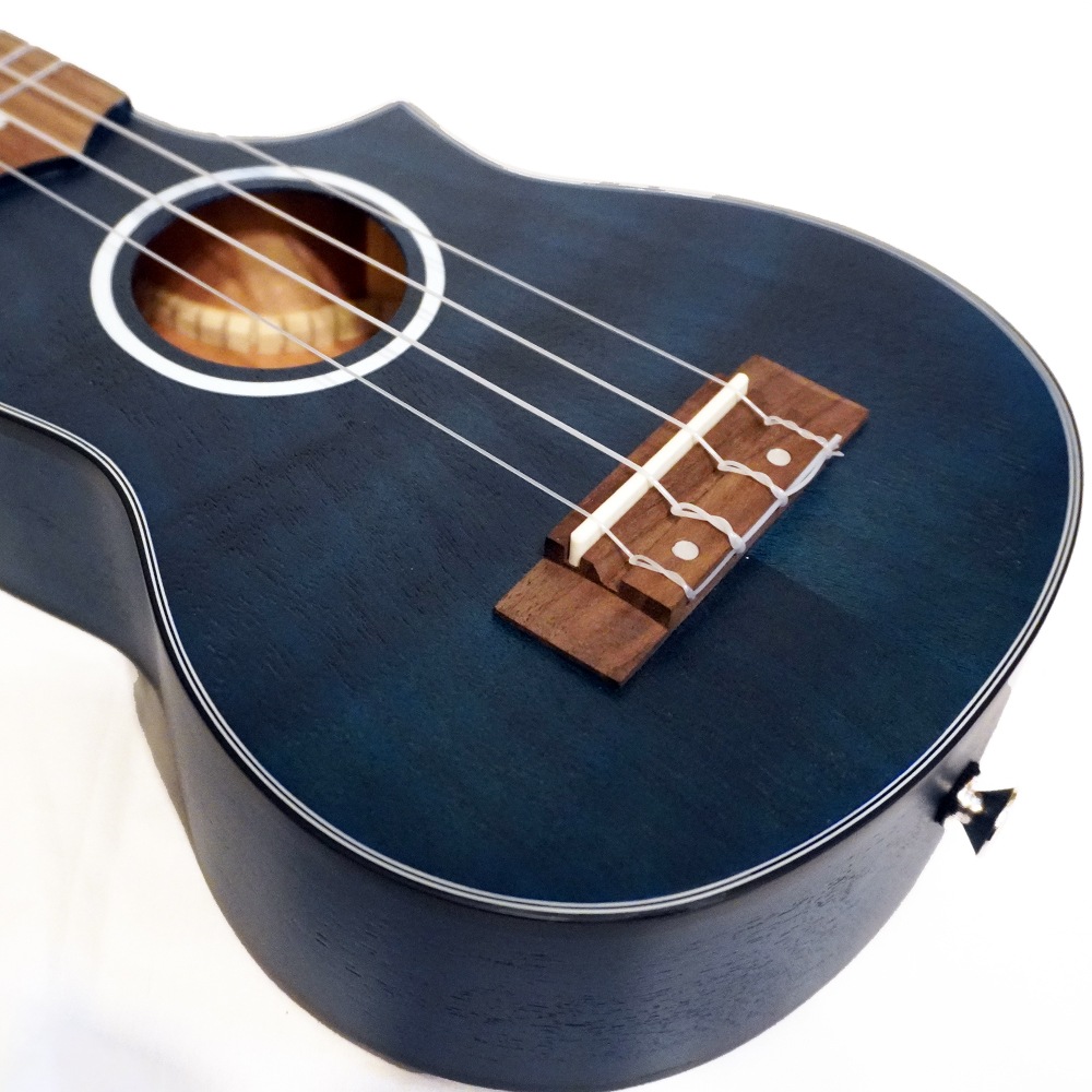 Bamboo Ukulele - Tiger Okume Soprano