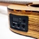 Bamboo Ukulele - Zebrano Concert w/EQ