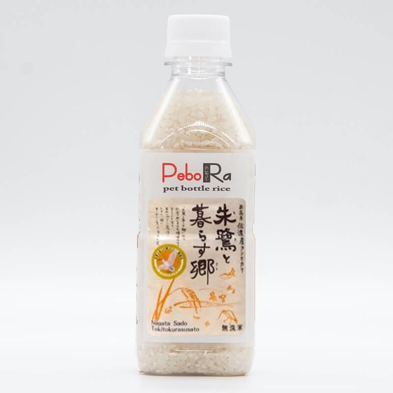 令和6年産 朱鷺と暮らす郷 新潟県佐渡産コシヒカリ PeboRa（ペットボトルライス・無洗米）