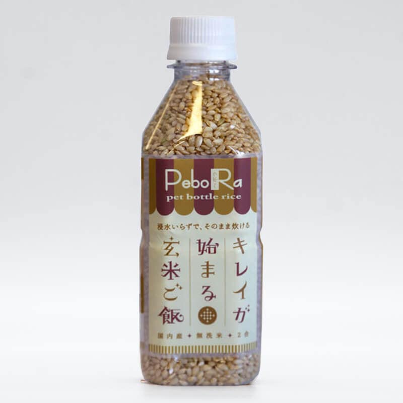 キレイが始まる玄米ご飯 宮城県産 金のいぶき PeboRa（ペットボトルライス）
