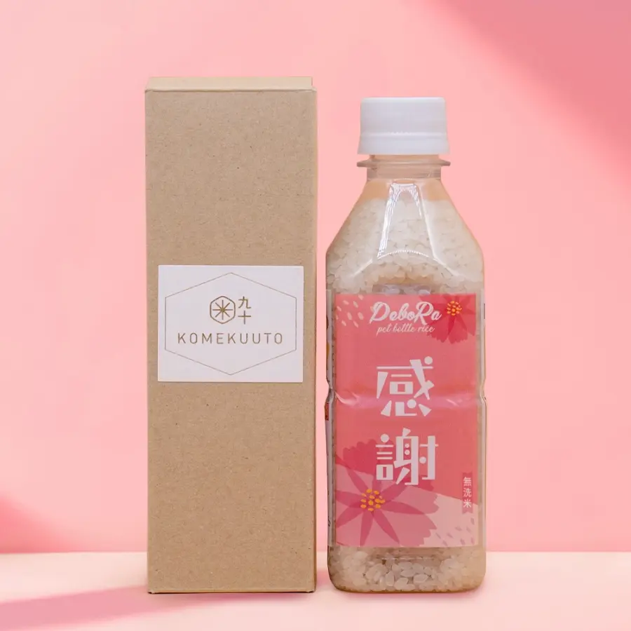 【お米のプチギフト】青森県産はれわたりPeboRa1本と化粧箱＆熨斗プチセット