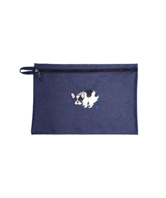 F/B POOPING POUCH -PIED