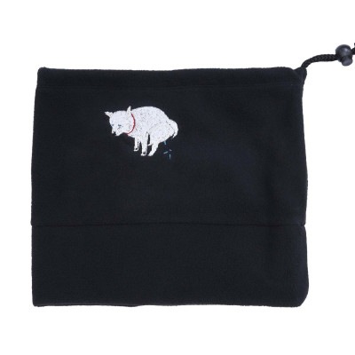 SHIBA-INU POOPING NECK WARMER - 白柴|PEGION|BRAND