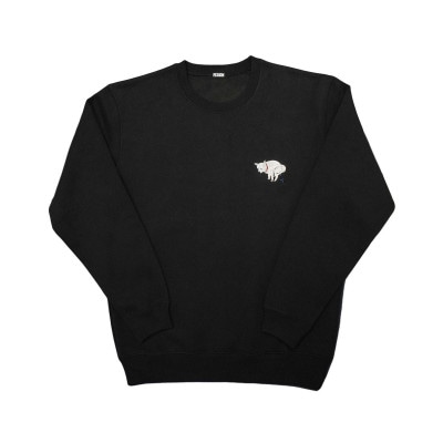 SHIBA-INU POOPING SWEAT TOP - 白柴|PEGION|BRAND