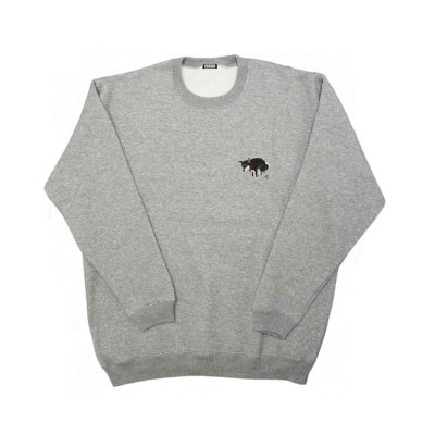 SHIBA-INU POOPING SWEAT TOP - 黒柴|PEGION|BRAND