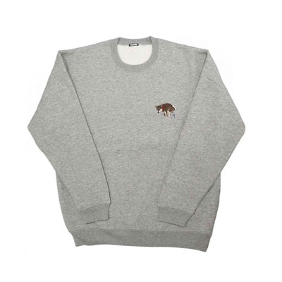 SHIBA-INU POOPING SWEAT TOP - 胡麻柴|PEGION|BRAND