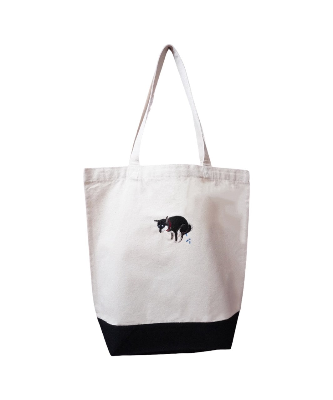 SHIBA-INU POOPING TOTE - 黒柴