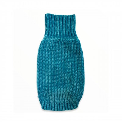 NEW CHENILLE YARN SWEATER - BLUE|HAINU|BRAND