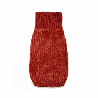 NEW CHENILLE YARN SWEATER - ORANGE|HAINU|BRAND