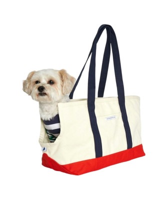 DOG CARRIER CONSTANTIN -NAVY/RED