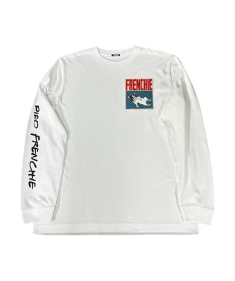 FRENCHIE LONG TEE - PIED