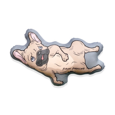 FRENCHIE CUSHION - FAWN