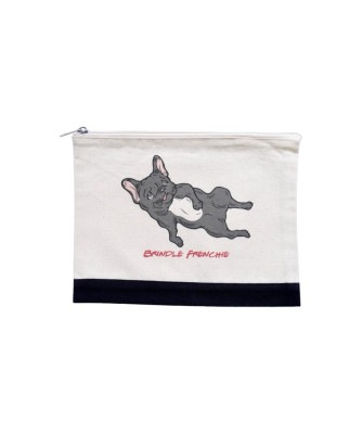 FRENCHIE FRENCHIE POUCH - BRINDLE