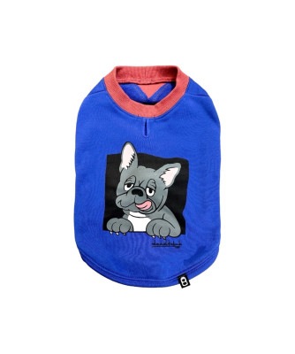 FRENCHI BULL DOG TANK - BLU×BRINDLE