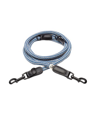DOG LEASH MAUERPARK ZIGZAG - BLUE