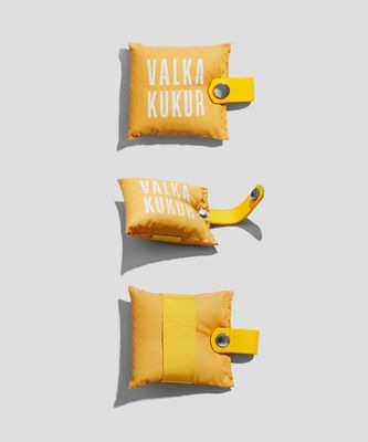 ESS PILLOW TAG Desert Gold - YELLOW|VALKA KUKUR|BRAND