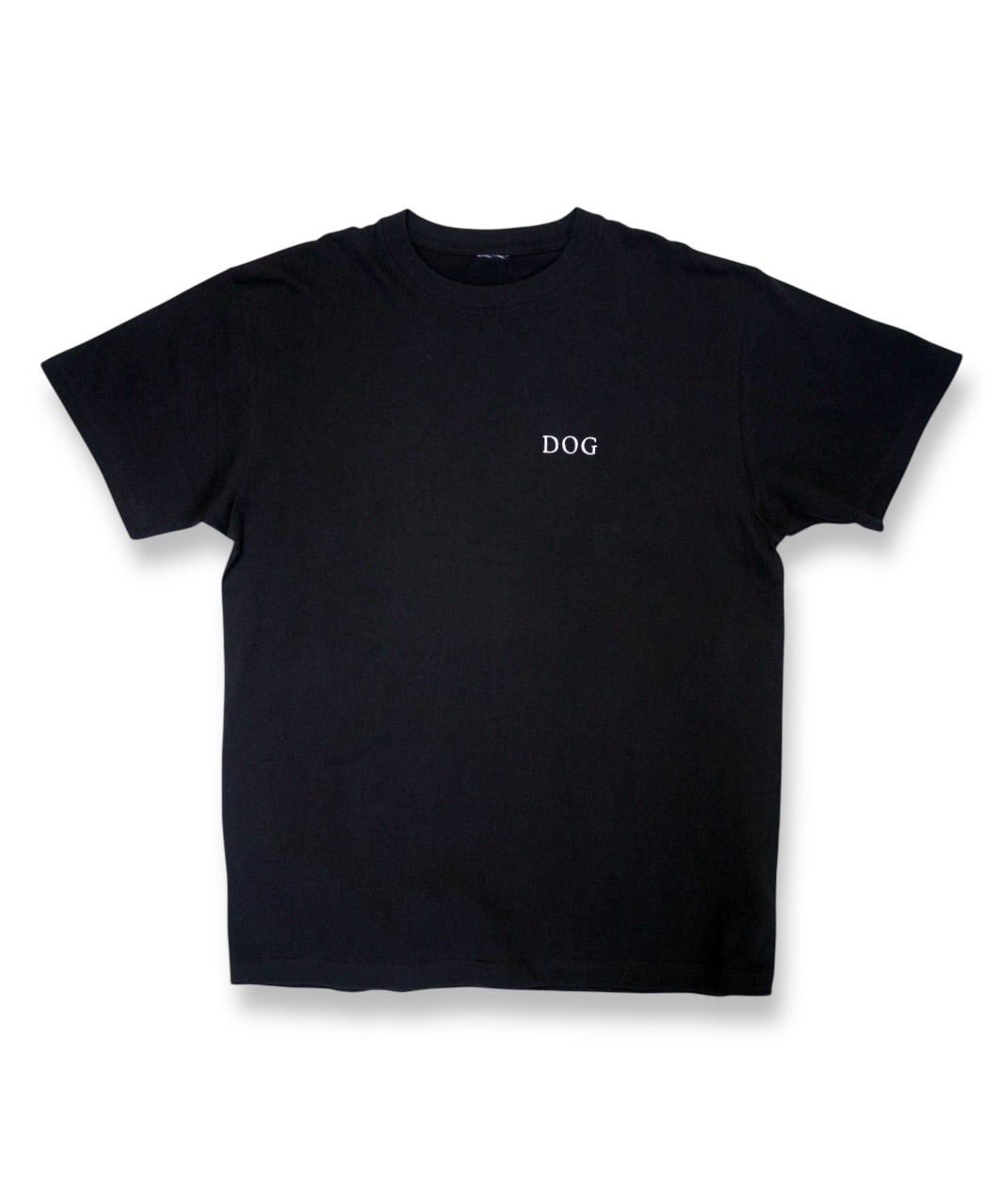 JUST ”DOG” T-SHIRT - BLACK
