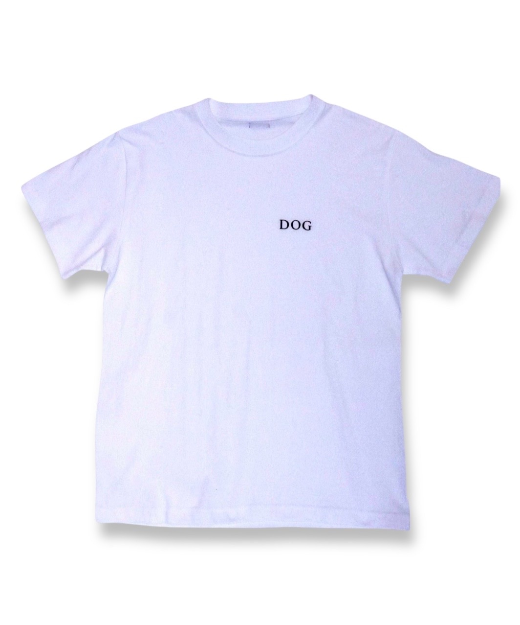 JUST ”DOG” T-SHIRT - WHITE