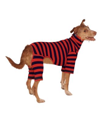 IVY LEAGUE ONESIE - RED/BLACK