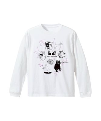 HAPPY FRENCHIE DAYS L/S - PURPLE