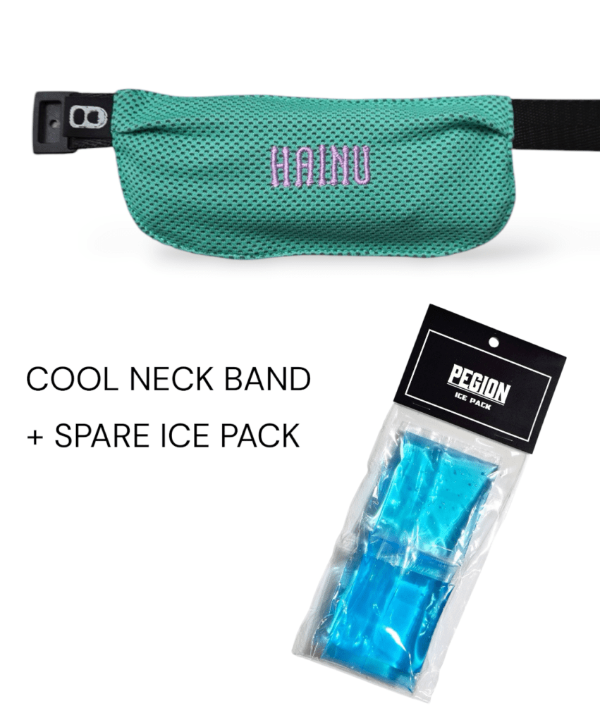 【送料無料】COOL NECK BAND + SPARE ICE PACK - MINT GREEN