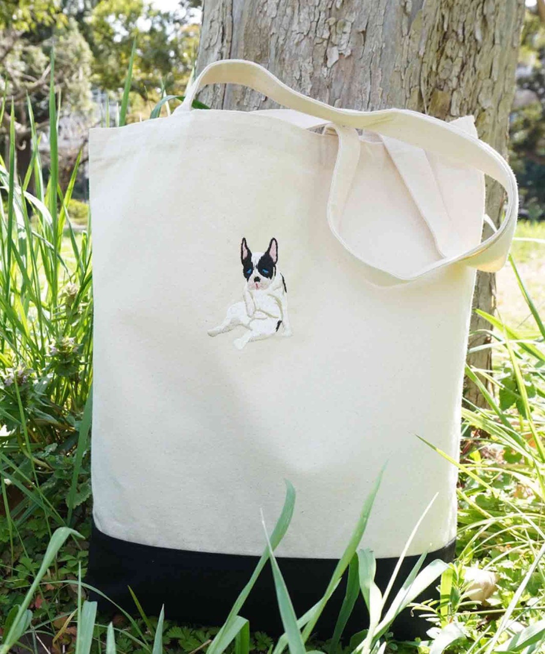 F/B CHINSURI TOTE BAG - PIED