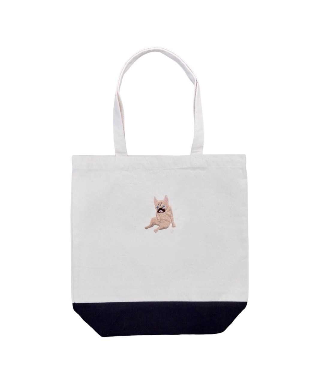 F/B CHINSURI TOTE BAG - CREAM