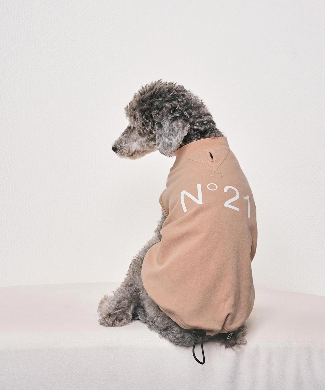 【N21】 LOGO TANK - BEIGE