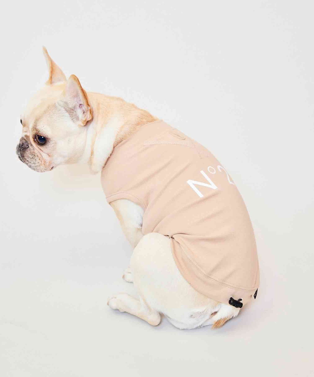 【N21】 LOGO TANK - BEIGE