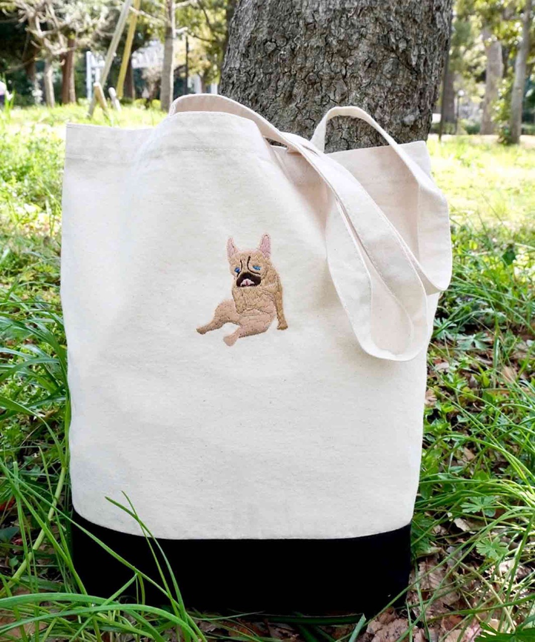 F/B CHINSURI TOTE BAG - FAWN