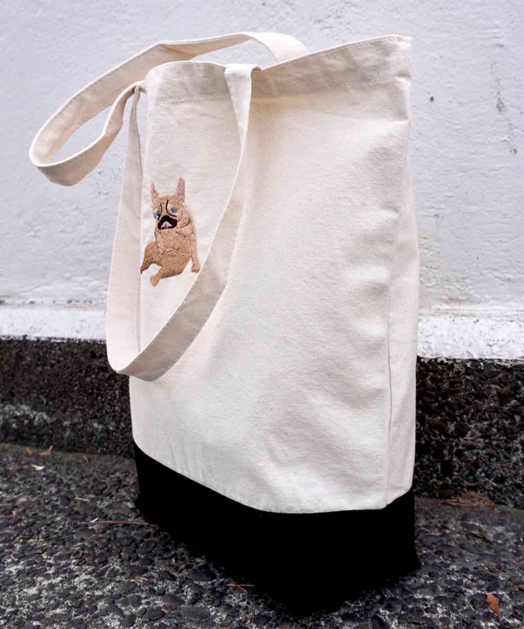 F/B CHINSURI TOTE BAG - FAWN