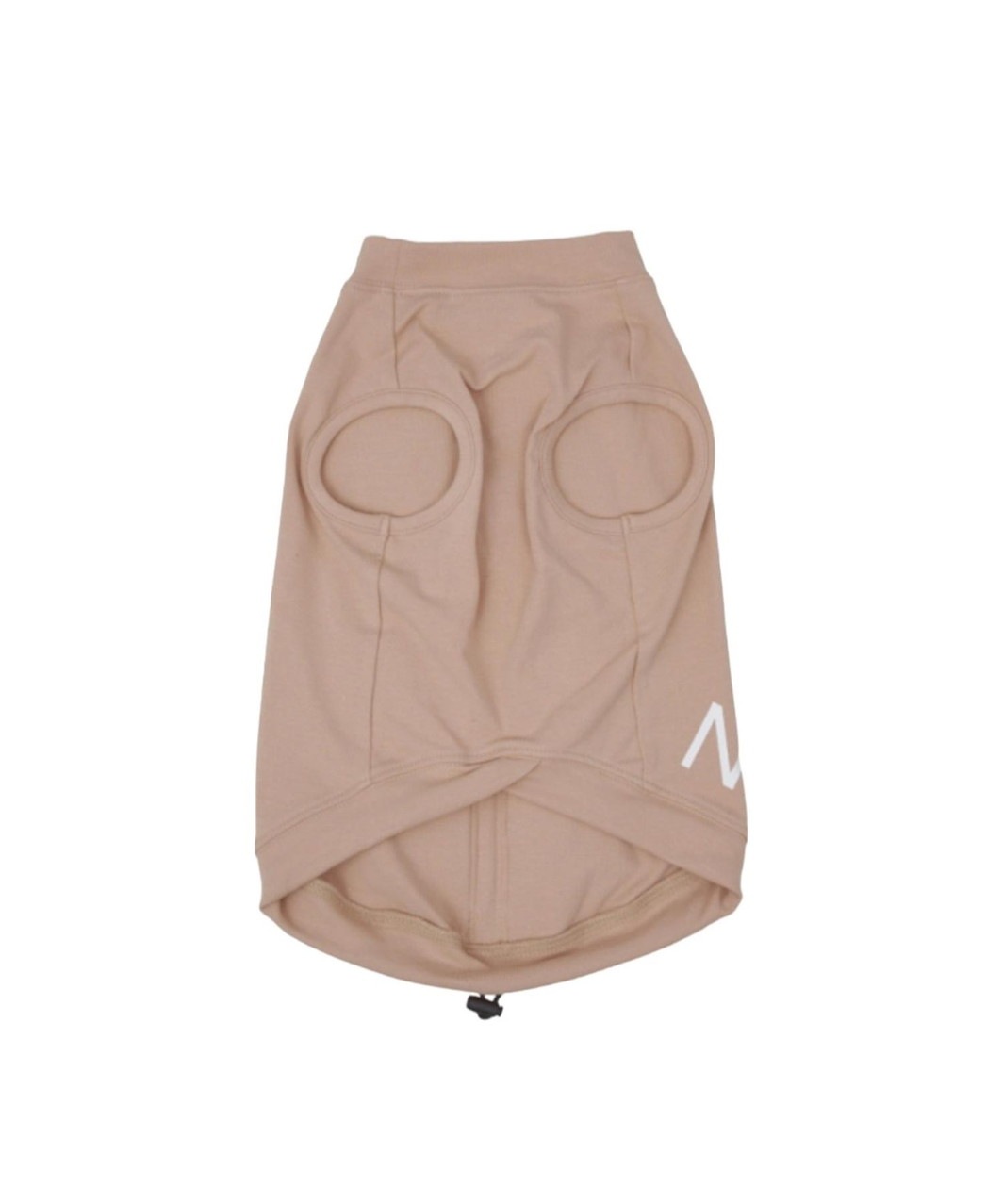 【N21】 FRILL TANK - BEIGE