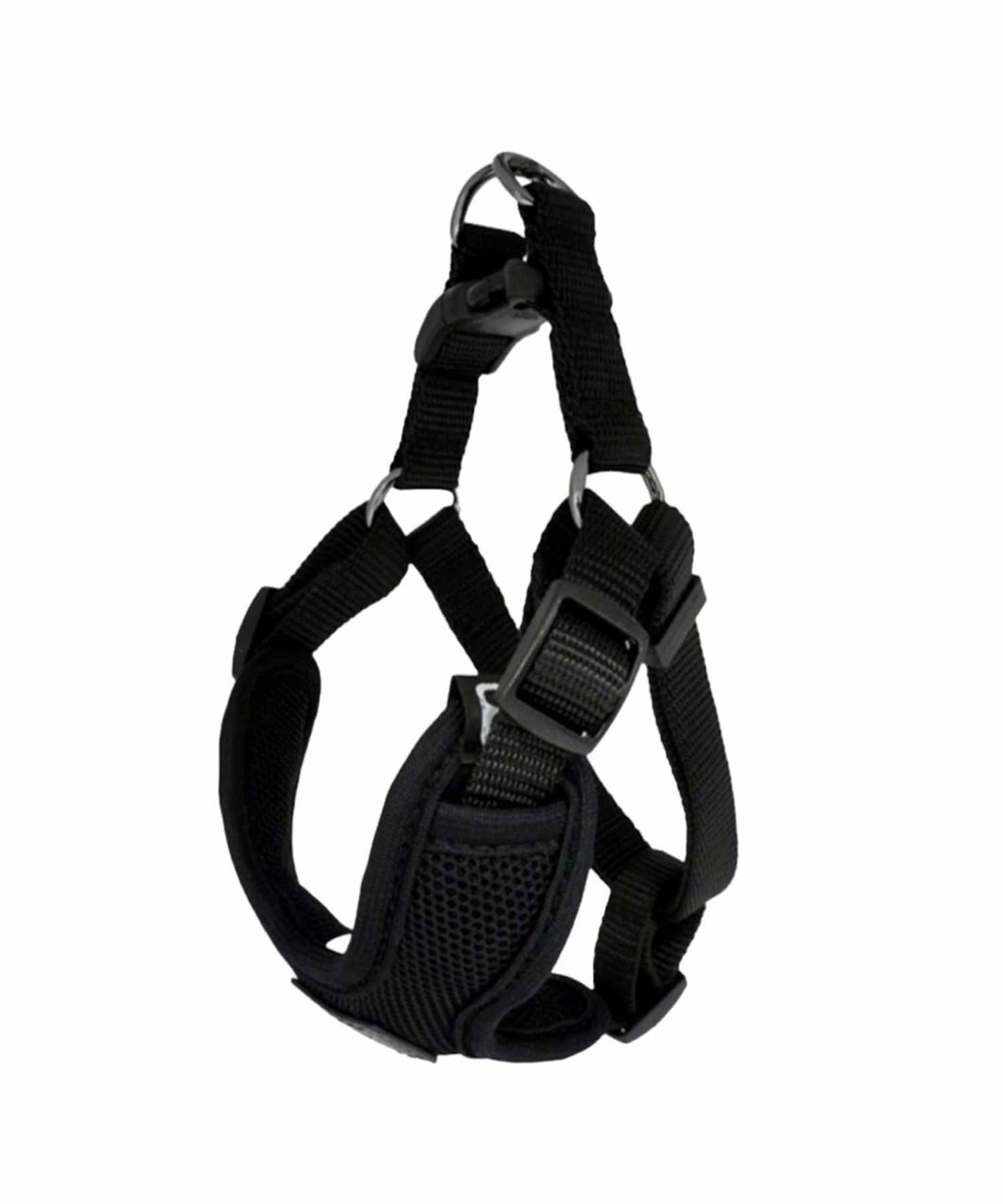 【N21】 HARNESS+LEASH - BLACK