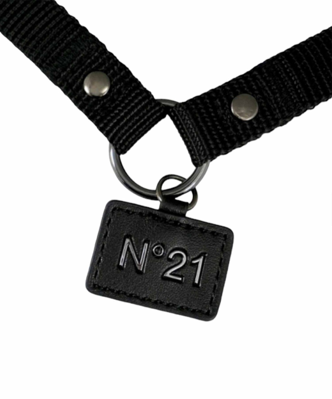 【N21】 HARNESS+LEASH - BLACK