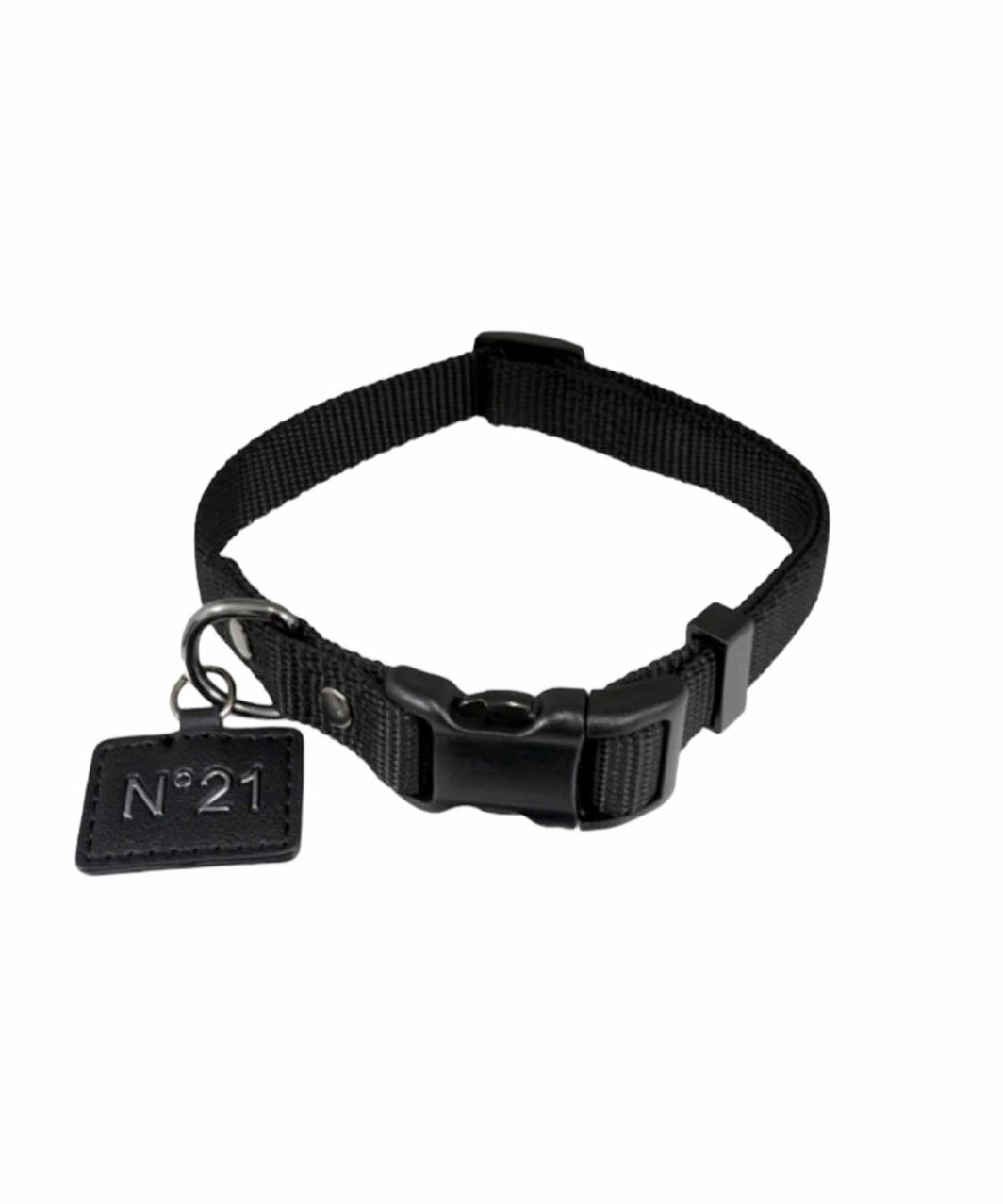【N21】 COLLAR+LEASH - BLACK
