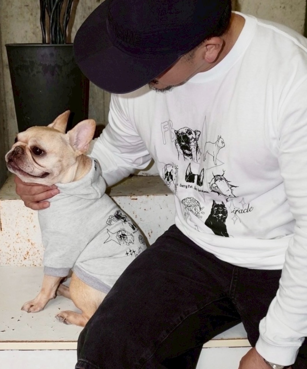 HAPPY FRENCHIE DAYS L/S - PURPLE