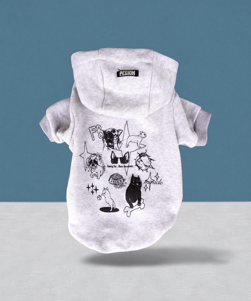 HAPPY FRENCHIE DAYS DOG HOODIE