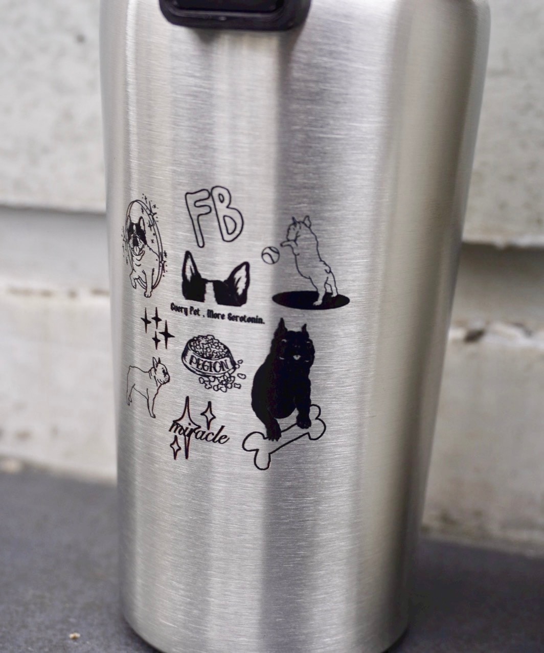 HAPPY FRENCHIE DAYS TUMBLER