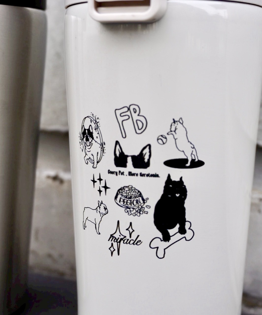 HAPPY FRENCHIE DAYS TUMBLER | ALL ITEMS -おしゃれなドッグウェアの